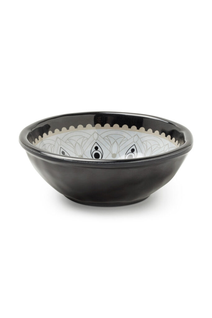 zwart schaaltje 11 cm